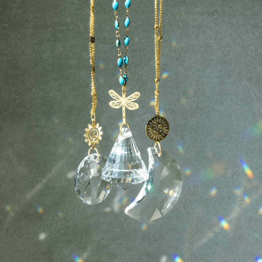 Pocket Suncatcher - Peace Flower - Lizzy G's Fine Gifts