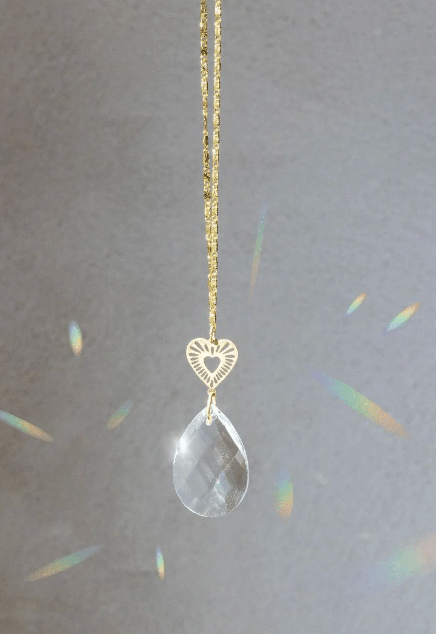 Pocket Suncatcher - Radiating Heart - Lizzy G's Fine Gifts