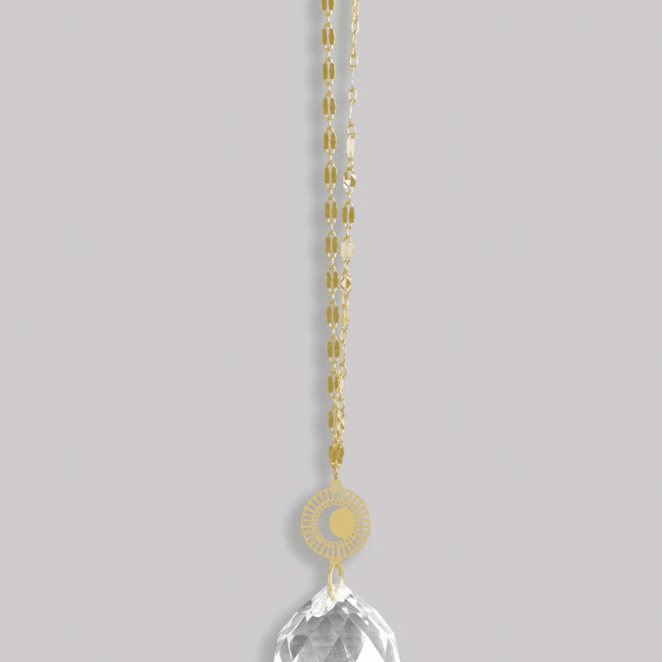 Pocket Suncatcher - Radiating Moon - Lizzy G's Fine Gifts