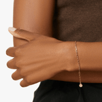 Poetry Slim Link Chain Bracelet - Lizzy G's Fine Gifts