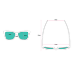 Polarized Sunglasses - Mermaid - Lizzy G's Fine Gifts