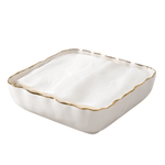 Porcelain Cocktail Napkin Dish - Lizzy G's Fine Gifts