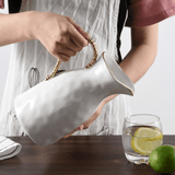 Porcelain Water Pitcher - Lizzy G's Fine Gifts