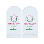 Proverbs 17:22 No - Show Socks - Lizzy G's Fine Gifts