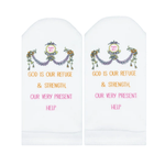Psalm 46:1 No - Show Socks - Lizzy G's Fine Gifts