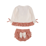 Pumpkin Bow Sweatshirt & Bloomers - Lizzy G's Fine Gifts
