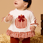 Pumpkin Bow Sweatshirt & Bloomers - Lizzy G's Fine Gifts