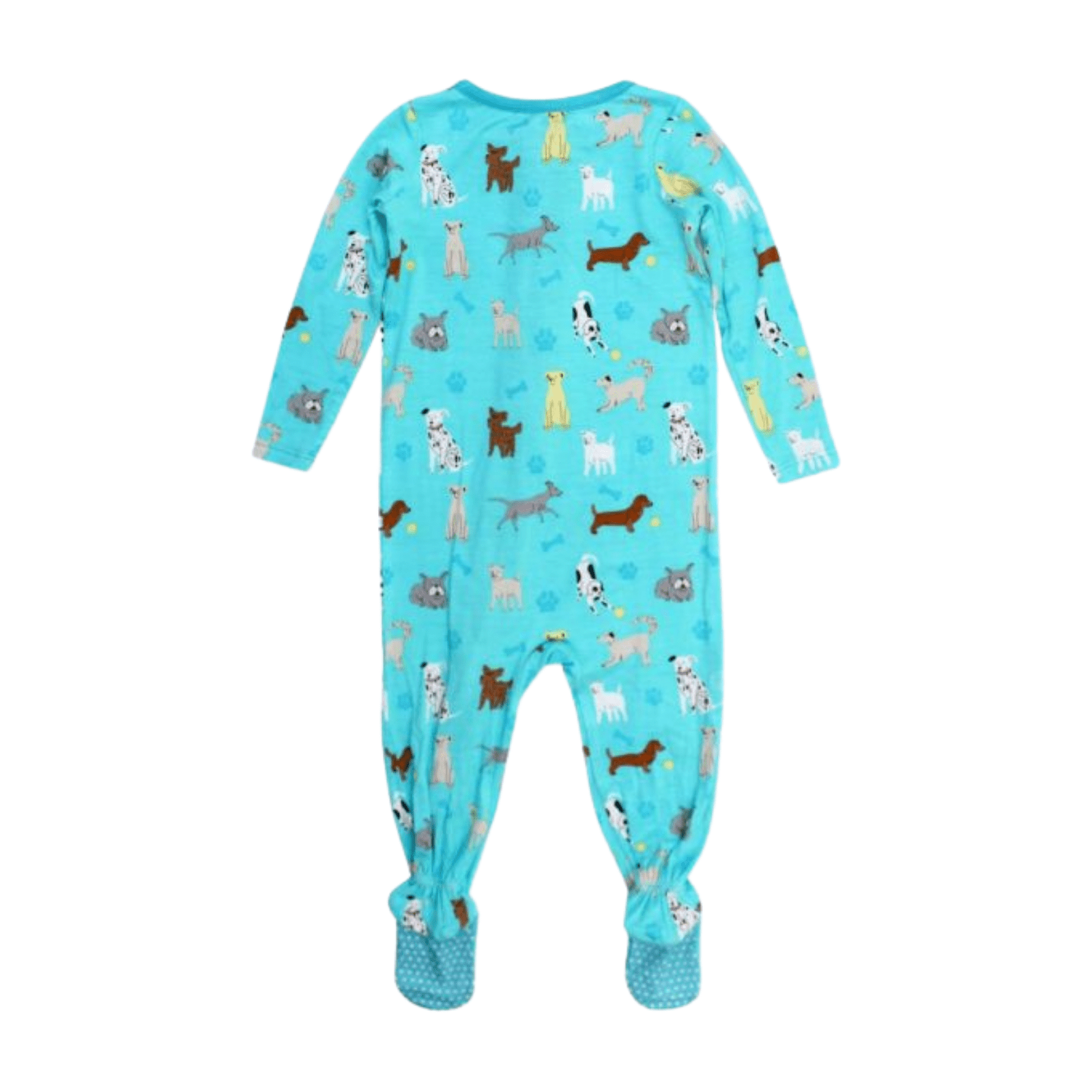 Puppy Playtime Footed PJs - Lizzy G's Fine Gifts