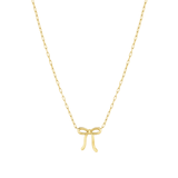 Put a Bow on it Necklace - Lizzy G's Fine Gifts