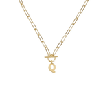 Q Toggle Necklace - Lizzy G's Fine Gifts