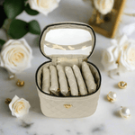 Quilted Getaway Travel Jewelry Case - Lizzy G's Fine Gifts