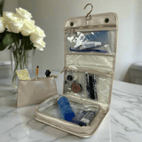 Quilted Hanging Toiletry Case - Lizzy G's Fine Gifts