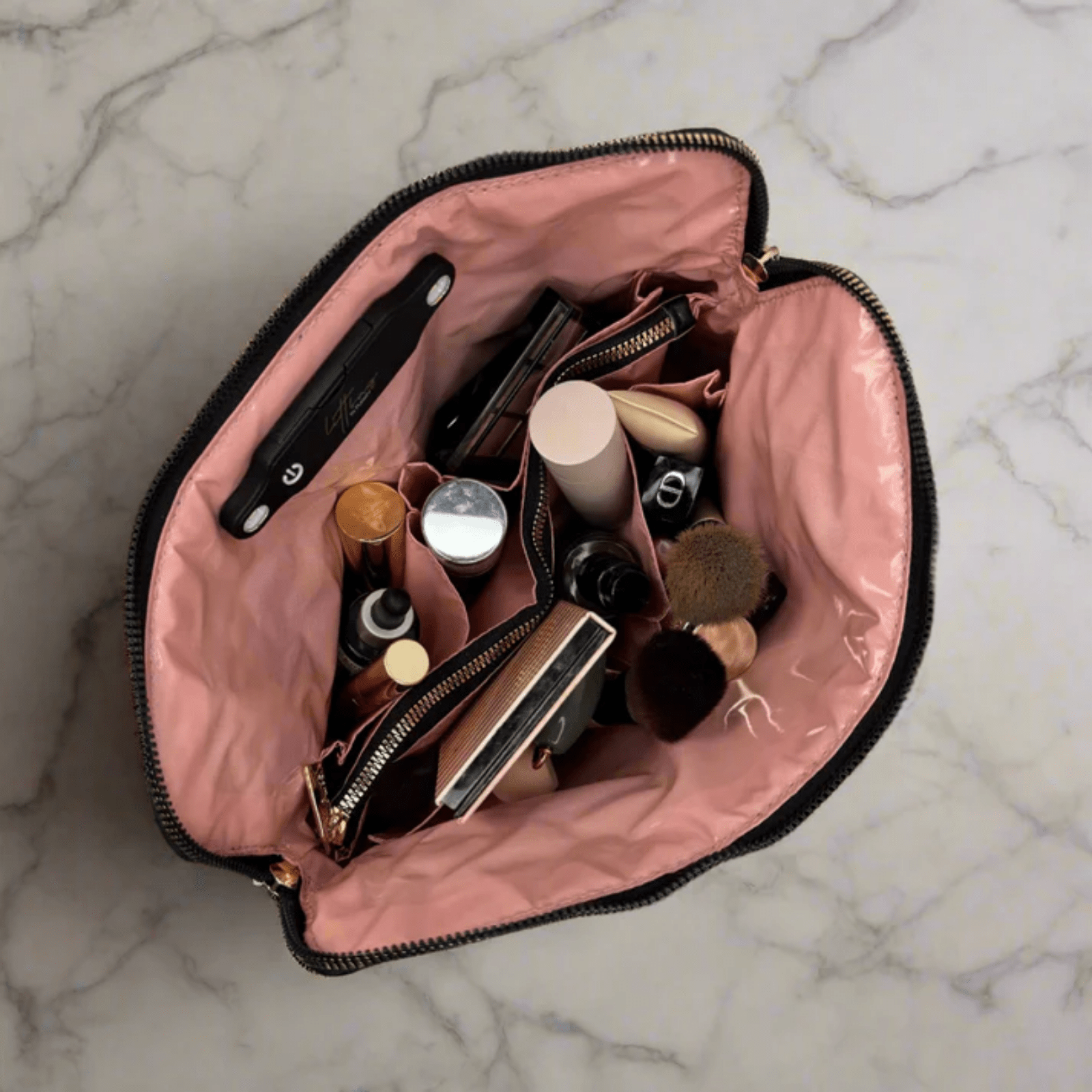 Quilted Litt Light - up Makeup Case - Lizzy G's Fine Gifts