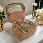 Quilted Mini Diva Makeup Case - Lizzy G's Fine Gifts