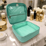 Quilted Mini Diva Makeup Case - Lizzy G's Fine Gifts