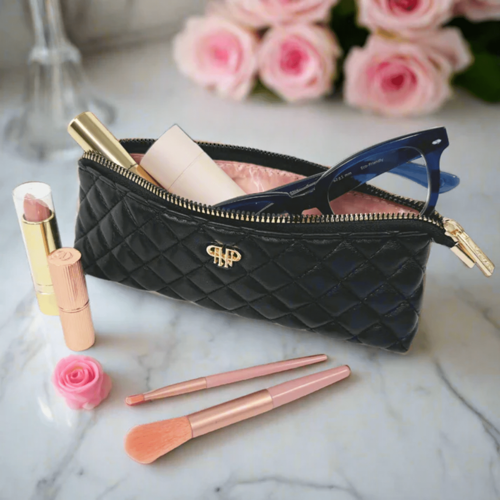 Quilted Stash Case On - the - Go Bag - Lizzy G's Fine Gifts