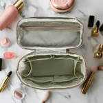 Quilted Train Toiletry Case - Lizzy G's Fine Gifts