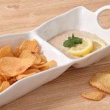 Rectangle Melamine Chip & Dip Server - Lizzy G's Fine Gifts