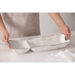 Rectangular Chip & Dip Serving Dish - Lizzy G's Fine Gifts