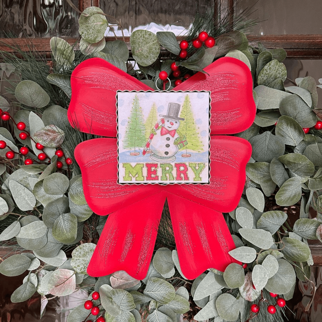 Red Bow Gallery Display - Lizzy G's Fine Gifts