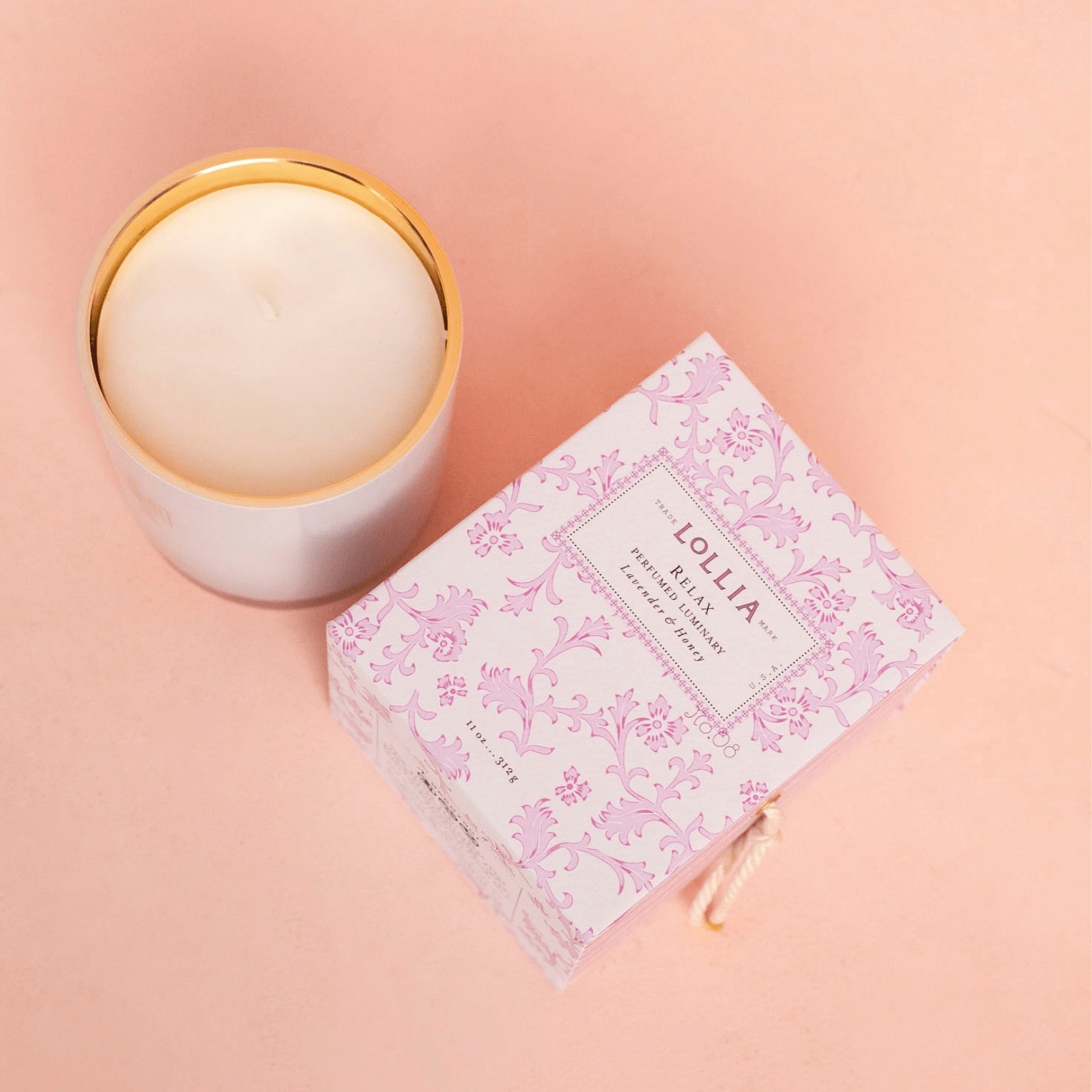 Relax Boxed Candle - Lizzy G's Fine Gifts
