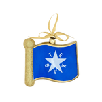 Republic of Texas Flag Ornament - 2025 - Lizzy G's Fine Gifts