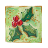 Resin Holly Bough Art Print - Lizzy G's Fine Gifts