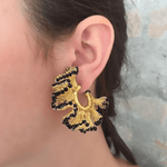 Rio Hoop Crochet Earrings - Lizzy G's Fine Gifts