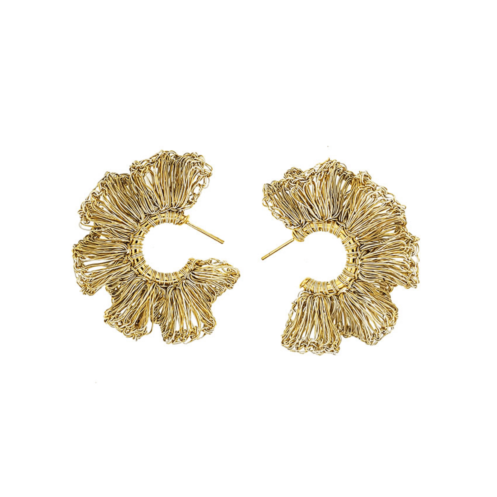 Rio Hoop Crochet Earrings - Lizzy G's Fine Gifts