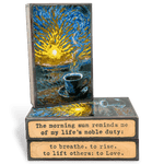 Rise - 303 - Copper Art Block - Lizzy G's Fine Gifts