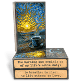 Rise - 303 - Copper Art Block - Lizzy G's Fine Gifts