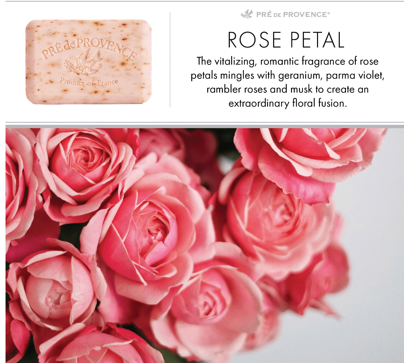 Rose Petal Soap Bar - Lizzy G's Fine Gifts