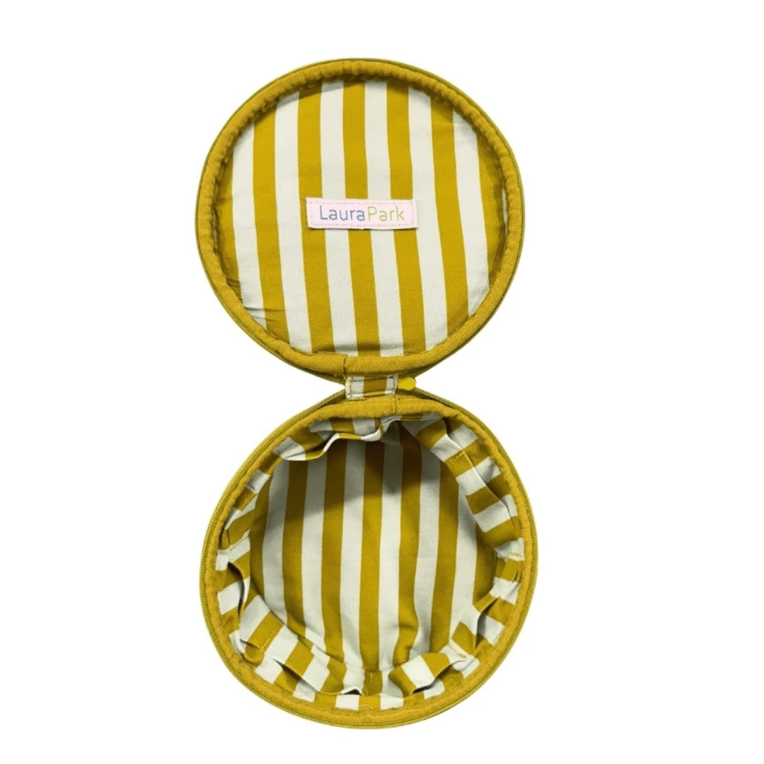 Round Jewelry Case - Dogwood - Lizzy G's Fine Gifts