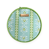Round Jewelry Case - Rosemary Stripe - Lizzy G's Fine Gifts