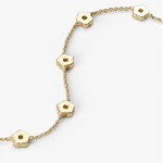 Rowena Flower Bracelet - Lizzy G's Fine Gifts