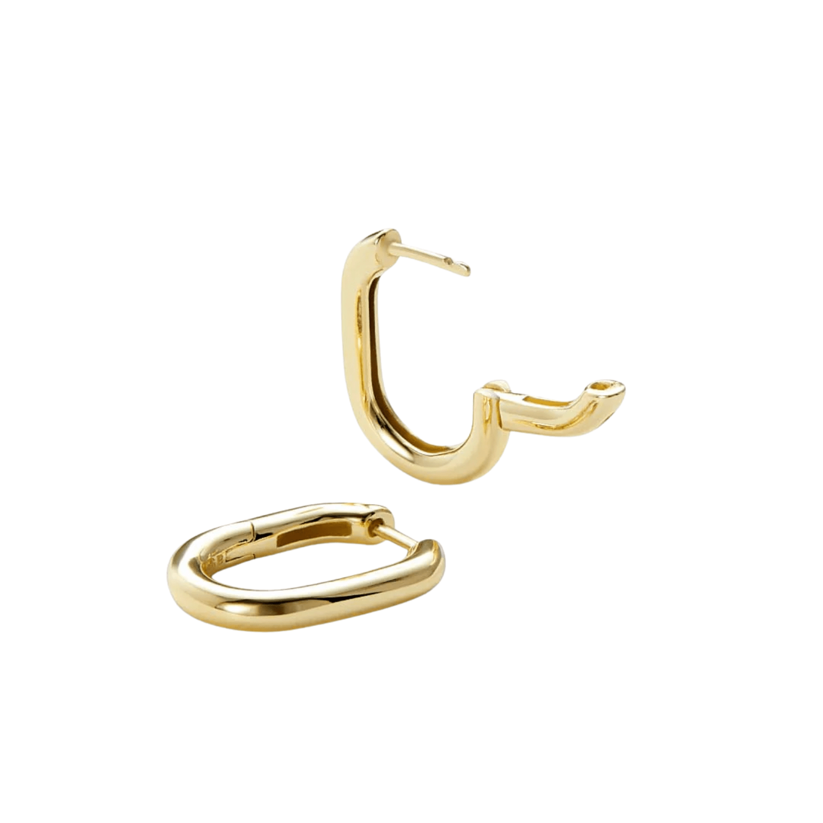 Rox Small Gold Hoop Earrings - Lizzy G's Fine Gifts