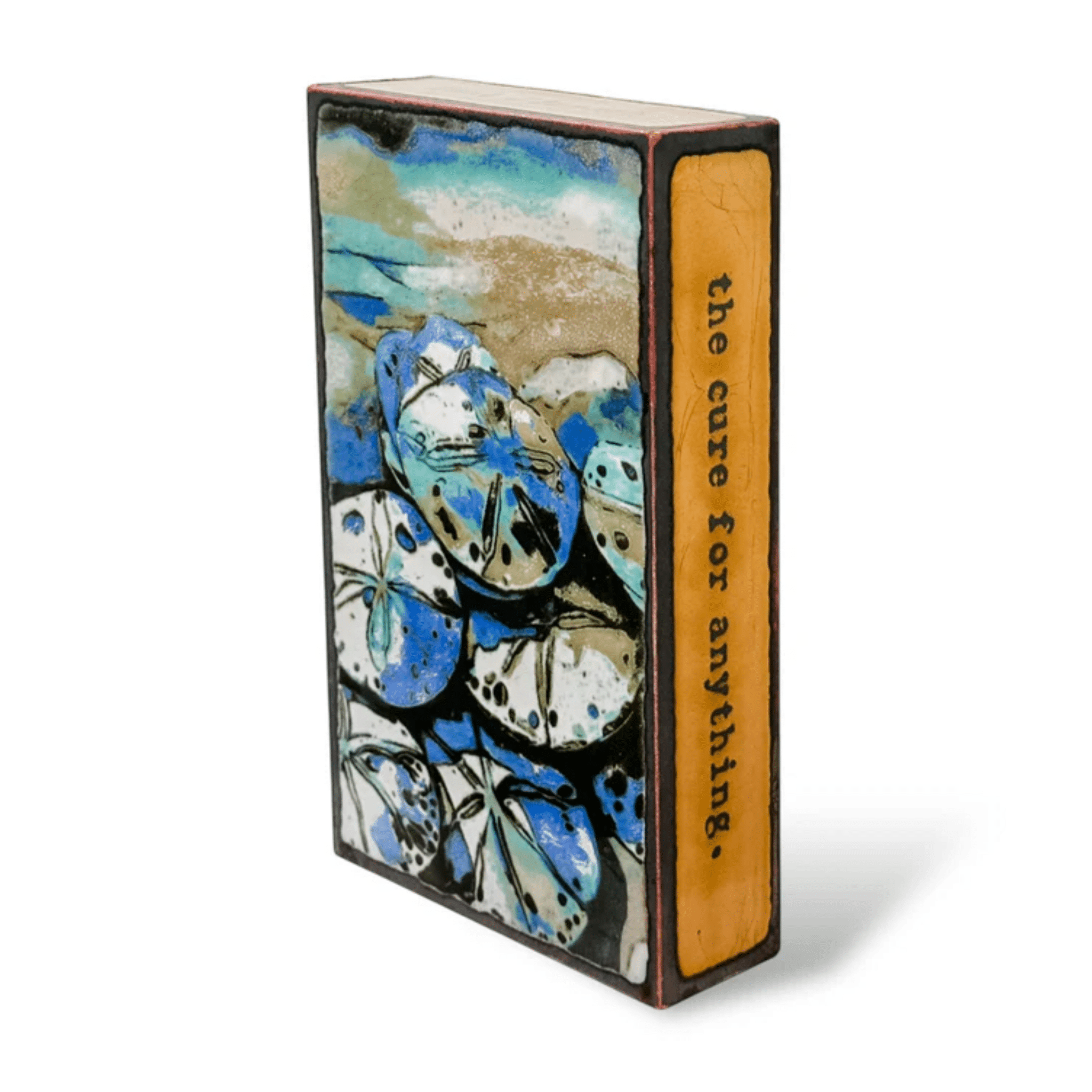 Saltwater Sanity - 299 - Copper Art Block - Lizzy G's Fine Gifts