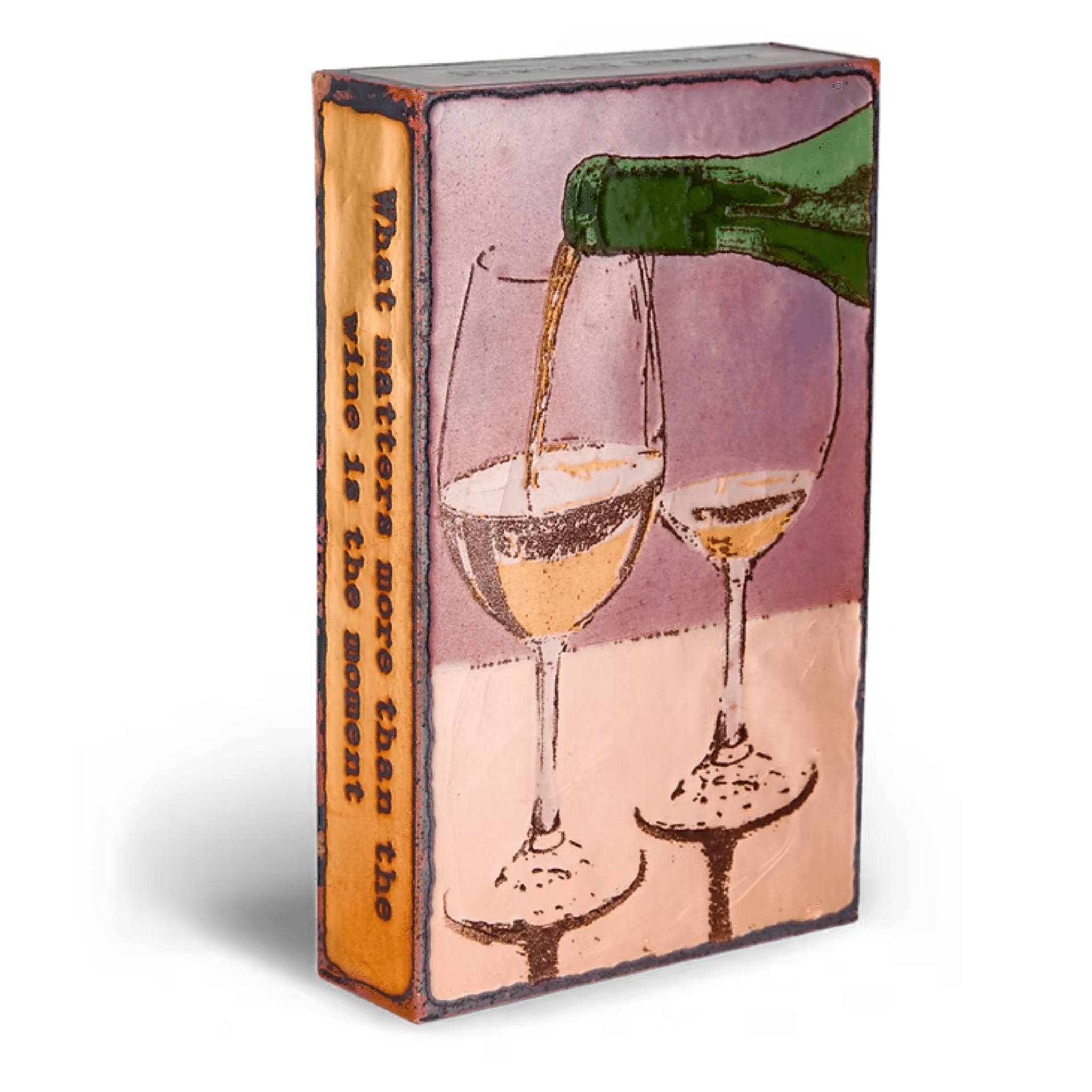 Sancerre - 215 - Copper Art Block - Lizzy G's Fine Gifts
