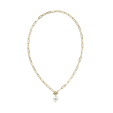 Sasha Heart Short Necklace - Lizzy G's Fine Gifts