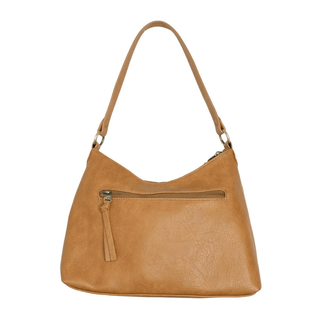 Sasha Pleated Hobo Crossbody Bag - Lizzy G's Fine Gifts