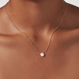 Saya MOP Inlay Flower Pendant - Lizzy G's Fine Gifts