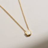 Saya MOP Inlay Flower Pendant - Lizzy G's Fine Gifts