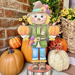 Scarecrow "Nutcracker" Metal Decor - Lizzy G's Fine Gifts