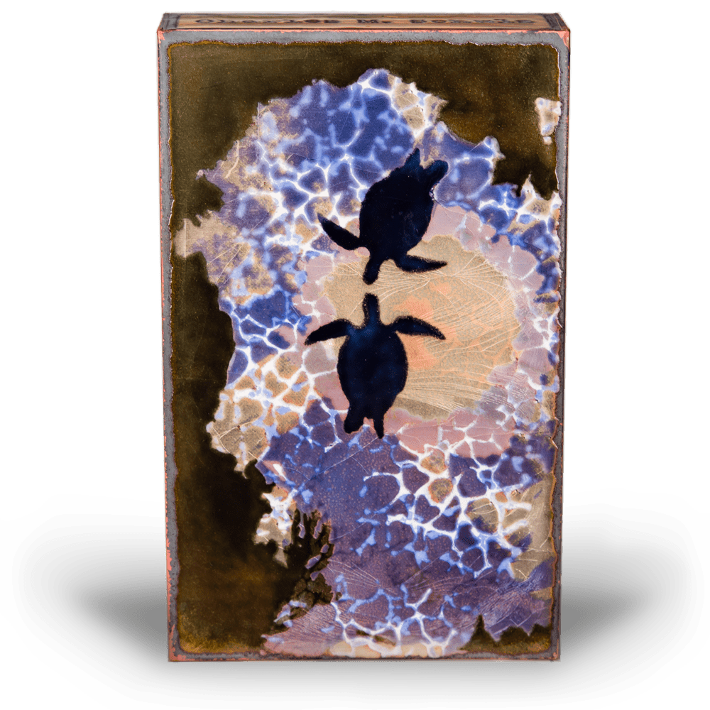 Sea Mate - 222 - Copper Art Block - Lizzy G's Fine Gifts
