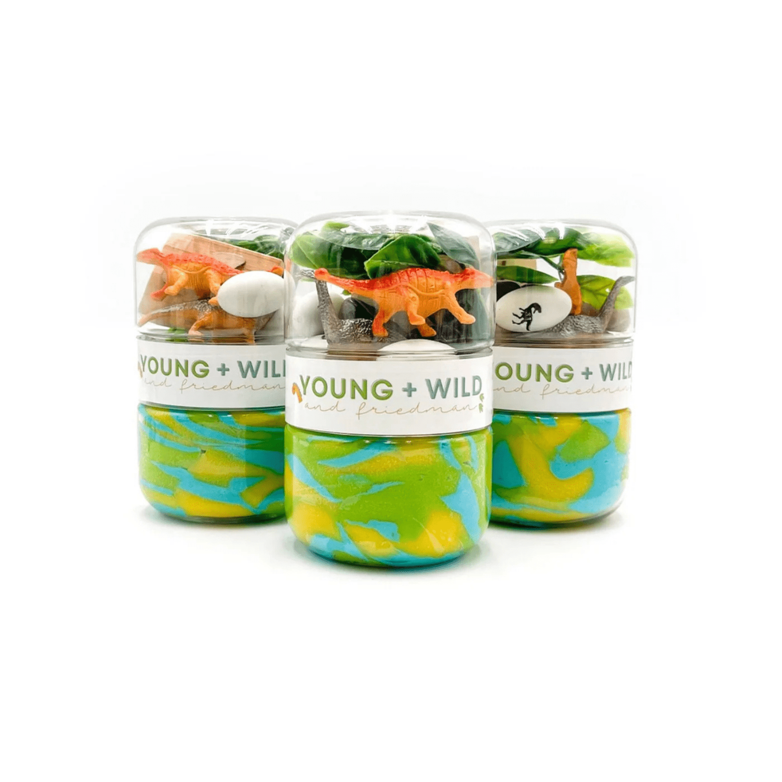 Sensory Dough Jar - Dinosaur - Lizzy G's Fine Gifts