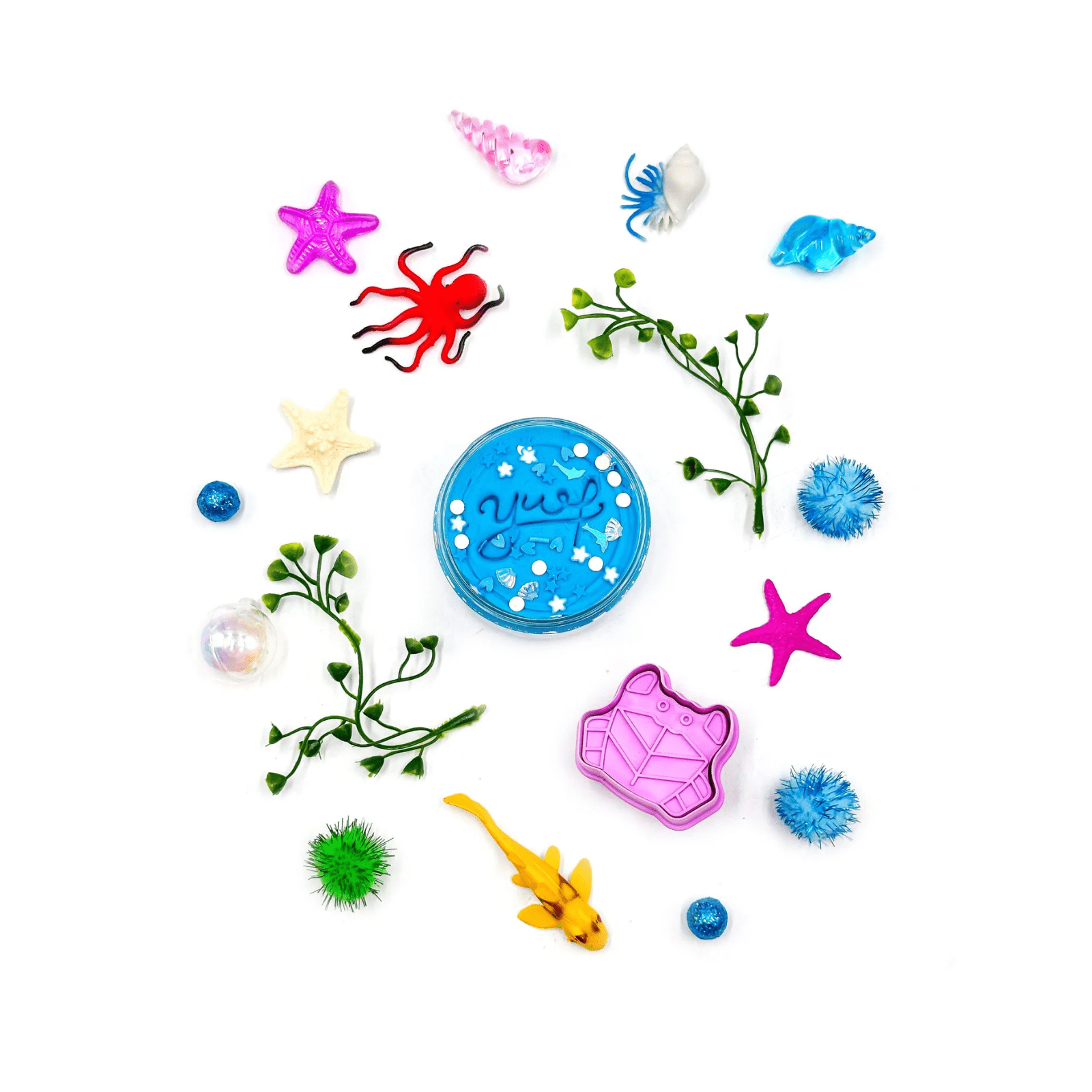 Sensory Dough Jar - Ocean - Lizzy G's Fine Gifts