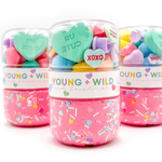 Sensory Dough Jar - Pastel Hearts - Lizzy G's Fine Gifts