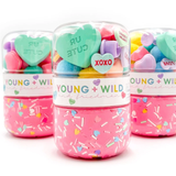 Sensory Dough Jar - Pastel Hearts - Lizzy G's Fine Gifts