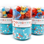 Sensory Dough Jar - Red and Blue Valentine - Lizzy G's Fine Gifts