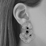 Shells Mini Crochet Earrings - Lizzy G's Fine Gifts